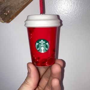 Starbucks red cup Ornament